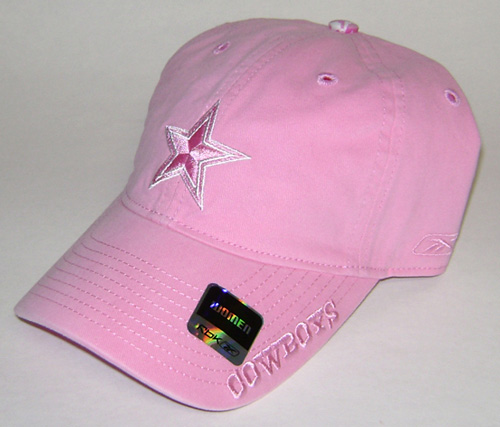 Dallas Cowboys Ladies Pink Cap - Dallas Cowboys Ladies Pink Tonal Slouch Cap