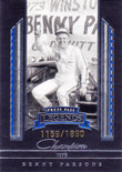 2005 Benny Parsons - Press Pass Legends / 1973 Champion # Blue Trading Card
