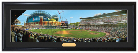 Milwaukee Brewers / Last Pitch at County Stadium - Framed Panoramic