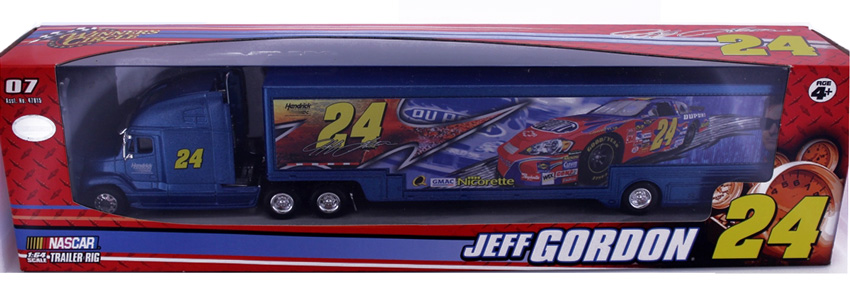 2007 Jeff Gordon #24 Dupont NASCAR 1/64 Hauler