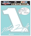 #1 Martin Truex Jr - NASCAR 8 Diecut Decal