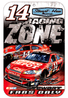 #14 Tony Stewart - Racing Zone Sign