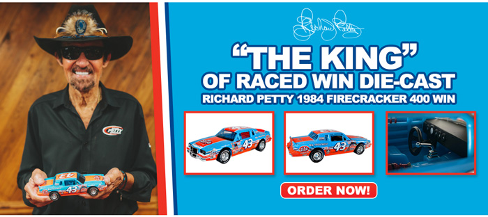 1984 Richard Petty #43 STP - Daytona 200th Win / Raced Diecast, by Action Lionel