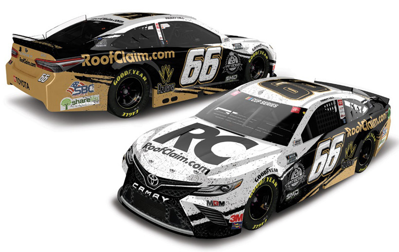 Timmy Hill   #66   ROOFCLAIM.COM   IRACING TEXAS WIN  2020 Camry  1 of 504