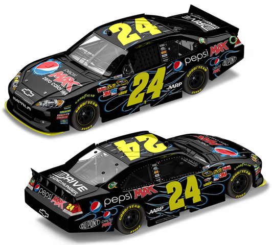 2011 Jeff Gordon #24 Pepsi Max 1/64 Diecast