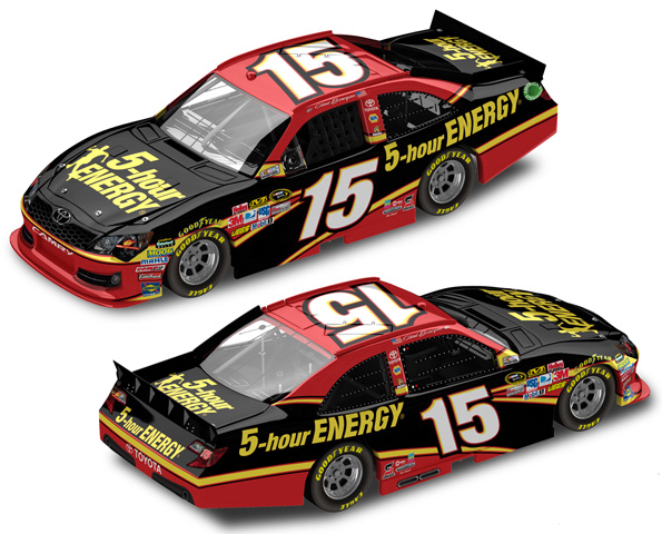 LIONEL NASCAR COLLECTABLES 1:24-scale stock car Clint Bowyer #15 Hour Energy 2012 Camry ナスカー　ライオネル　送料無料