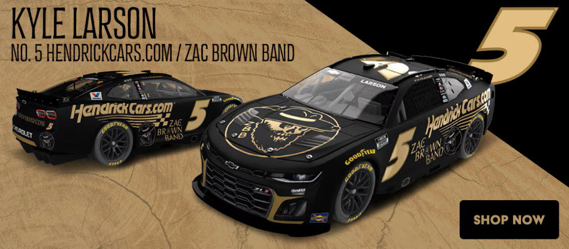 2025 Kyle Larson #5 HendrickCars.com / Zac Brown Band Diecast, by Action Lionel