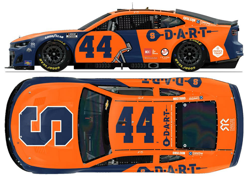 2025 J.J. Yeley #44 Syracuse University 1/64 Diecast