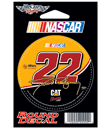#22 Dave Blaney / CAT - NASCAR 3 Round Decal
