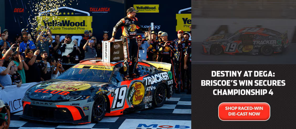 2025 Chase Briscoe #19 Bass Pro Shops - Talladega Win / Raced Diecast, by Action Lionel Racing