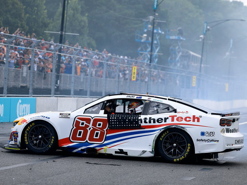 2025 Shane Van Gisbergen #88 WeatherTech - Chicago Win / Raced 1/64 Diecast