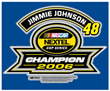 #48 Jimmie Johnson 06 NASCAR NEXTEL Cup Champiom - Foil Decal