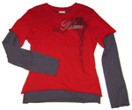 #9 Kasey Kahne - Ladies Layered Long Sleeve T-Shirt