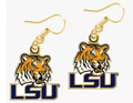 LSU Tigers - Wire Earrings