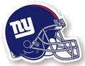 New York Giants 12 NFL Helmet Vinyl Magnet