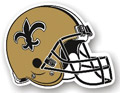 New Orleans Saints 12 NFL Helmet Vinyl Magnet