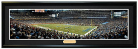 Detroit Lions / Inaugural Game at Ford Field - NFL Framed Panoramic
