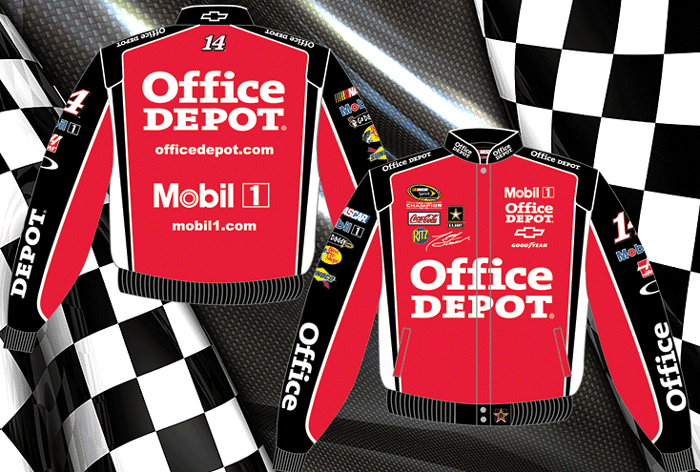 #14 Tony Stewart '12 Office Depot - NASCAR Uniform Jacket
