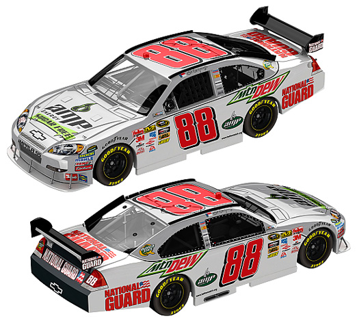 2009 Dale Earnhardt Jr #88 Amp Energy Sugar Free 1/24 Diecast
