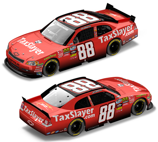 2011 Aric Almirola #88 TaxSlayer.com 1/64 Diecast