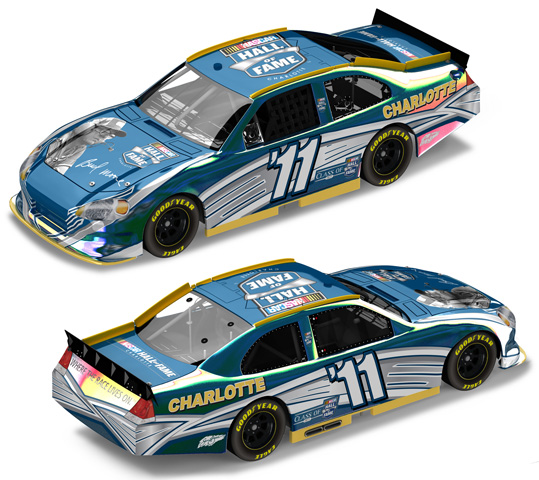 2011 Bud Moore '11 NASCAR Hall of Fame 1/64 Diecast