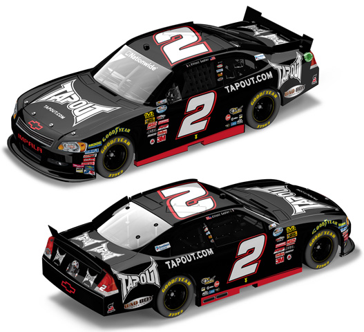 2011 Elliott Sadler #2 Tapout 1/24 Diecast