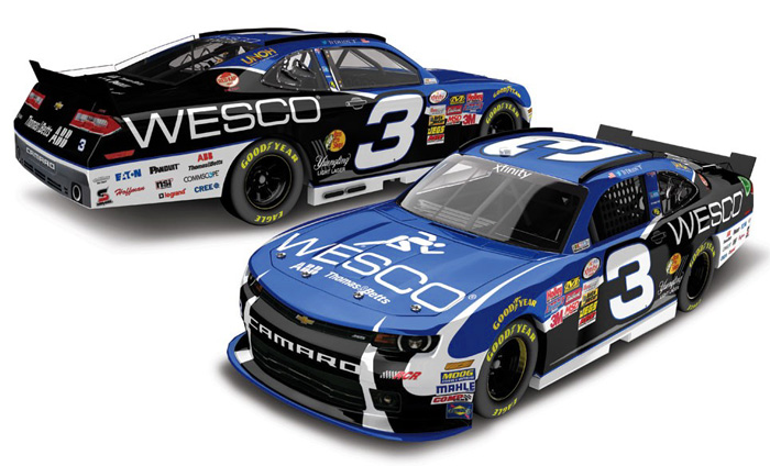 2015 Ty Dillon #3 WESCO 1/64 Diecast