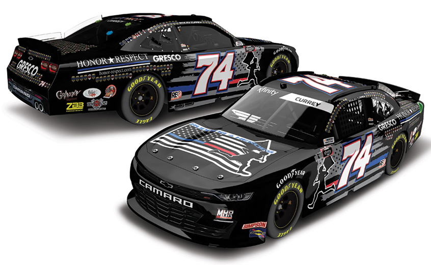2021 Bayley Currey #74 Running 4 Heroes 1/64 Diecast