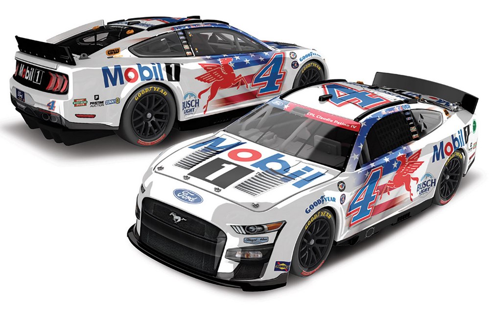 2023 Kevin Harvick #4 Mobil 1 Salutes 1/24 Diecast