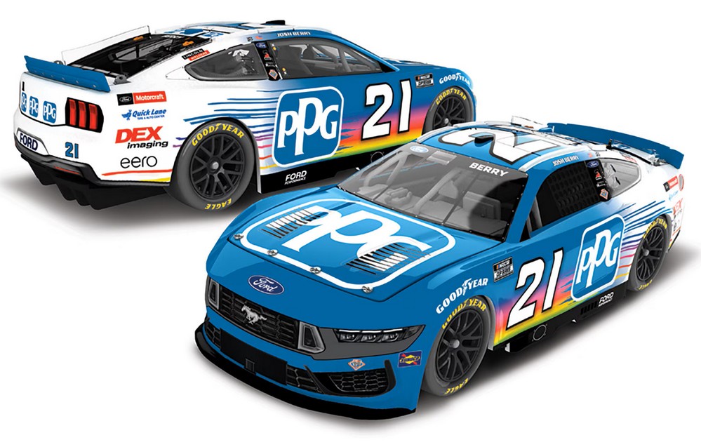 2025 Josh Berry #21 PPG 1/24 Diecast