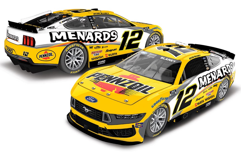 2025 Ryan Blaney #12 Pennzoil 1/64 Diecast
