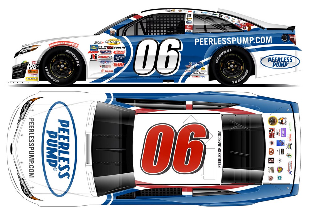 2025 Brayton Laster #06 Peerless Pump ARCA Racing 1/64 Diecast