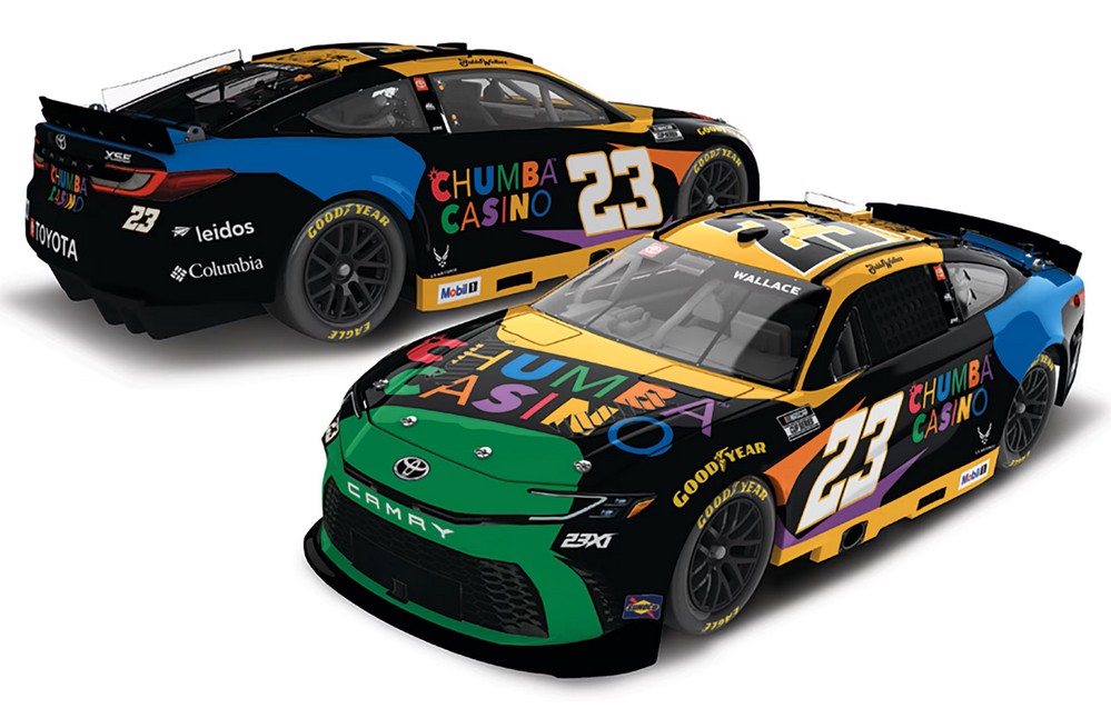 2025 Bubba Wallace #23 Chumba Casino 1/24 Diecast