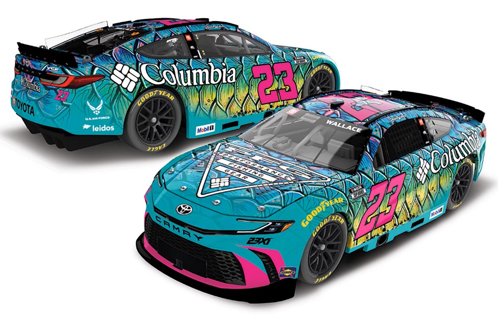 2025 Bubba Wallace #23 Columbia PFG 1/64 Diecast