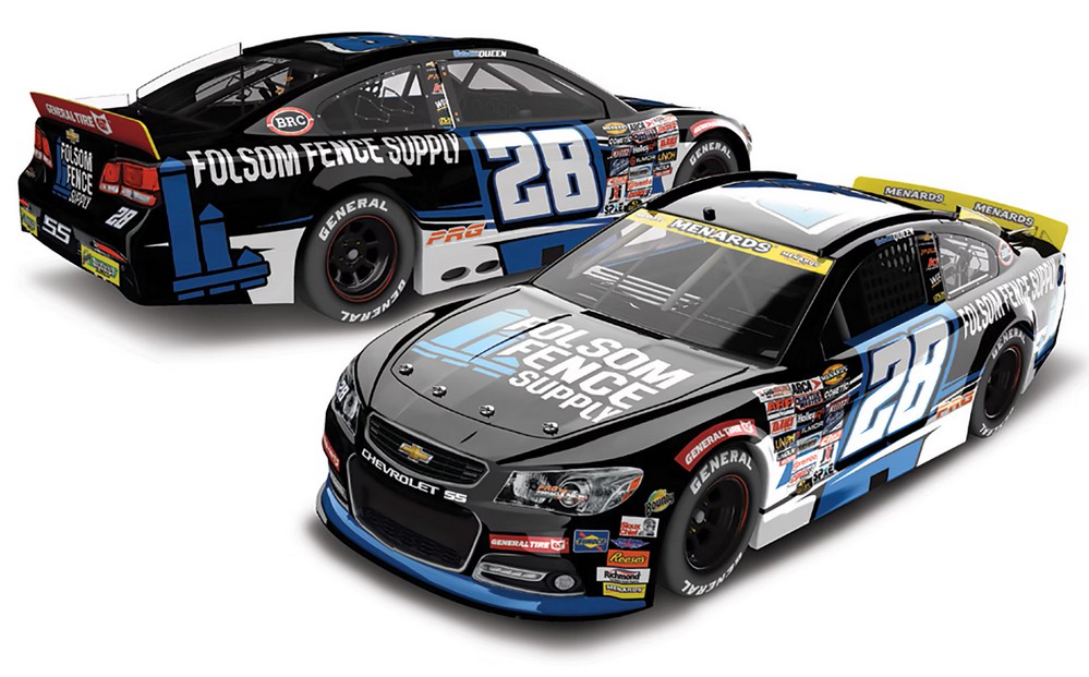 2025 Brenden Queen #28 Folsom Fence Supply ARCA 1/24 Diecast