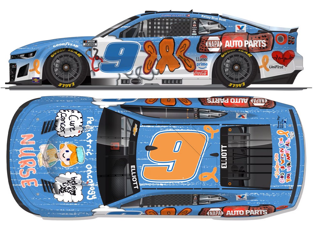2025 Chase Elliott #9 NAPA / Children’s Healthcare of Atlanta 1/64 Diecast