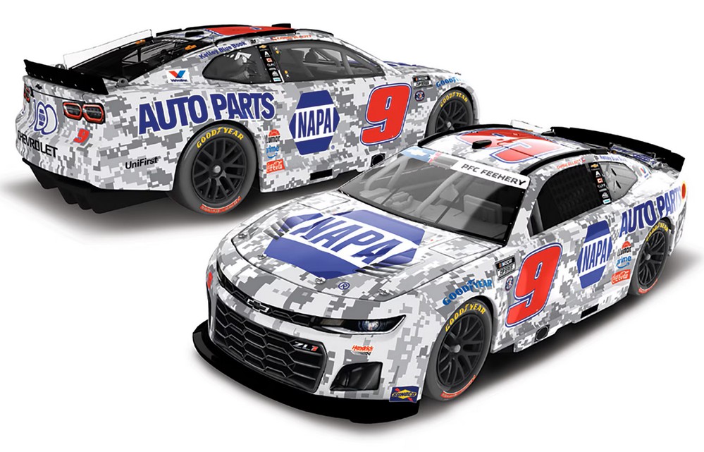 2025 Chase Elliott #9 NAPA Salutes 1/24 Diecast