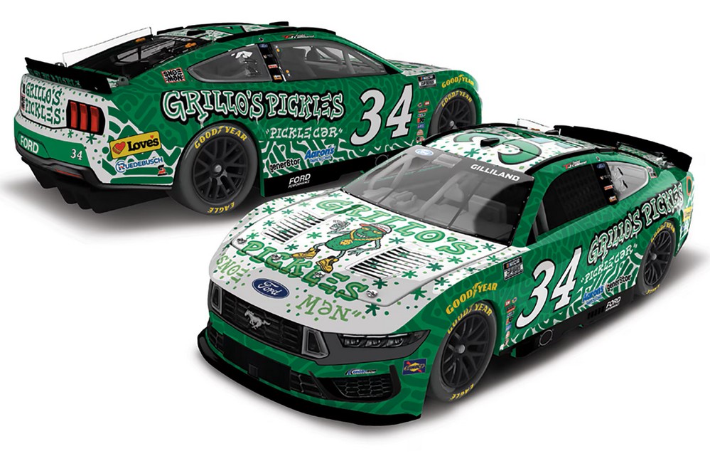 2025 Todd Gilliland #34 Grillo's Pickles Snoeman 1/24 Diecast