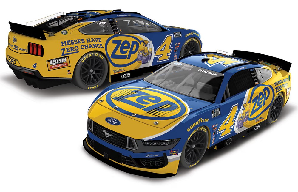 2025 Noah Gragson #4 Zep NASCAR 1/24 Diecast