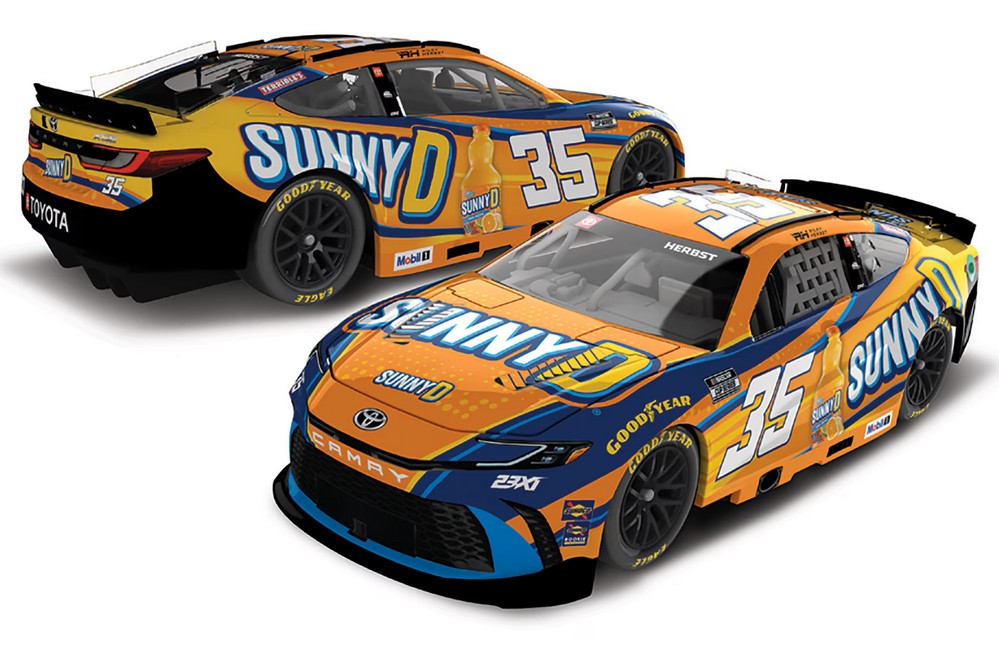 2025 Riley Herbst #35 SunnyD 1/64 Diecast