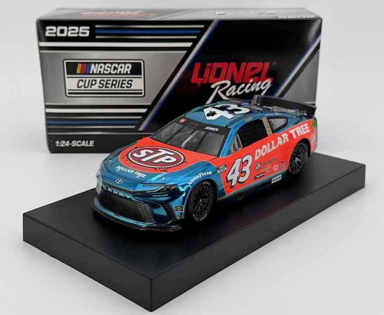 2025 Erik Jones #43 Dollar Tree / STP / Color Chrome 1/24 Diecast