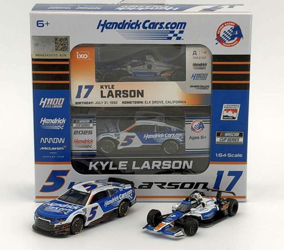 2025 Kyle Larson - Hendrick 1100 2-Car 1/64 Diecast Set