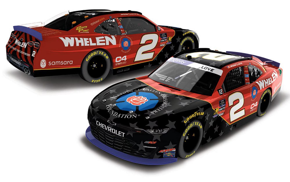 2025 Jesse Love #2 Whelen National Fallen Firefighters Foundation 1/24 Diecast