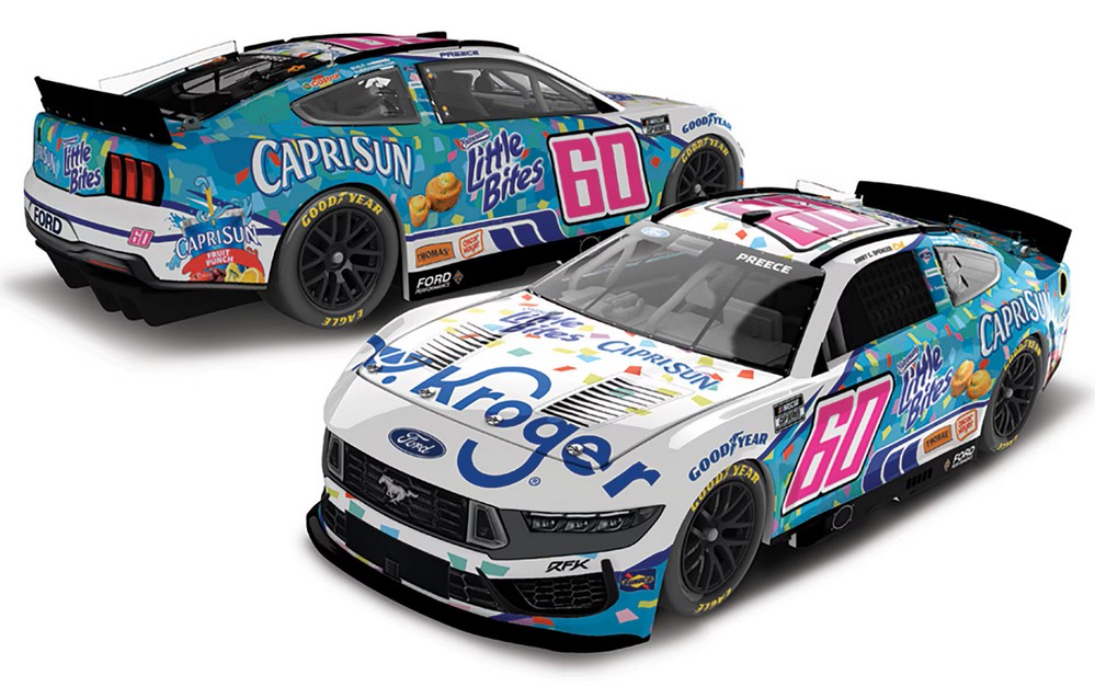 2025 Ryan Preece #60 Kroger / Little Bites / Capri Sun 1/24 Diecast