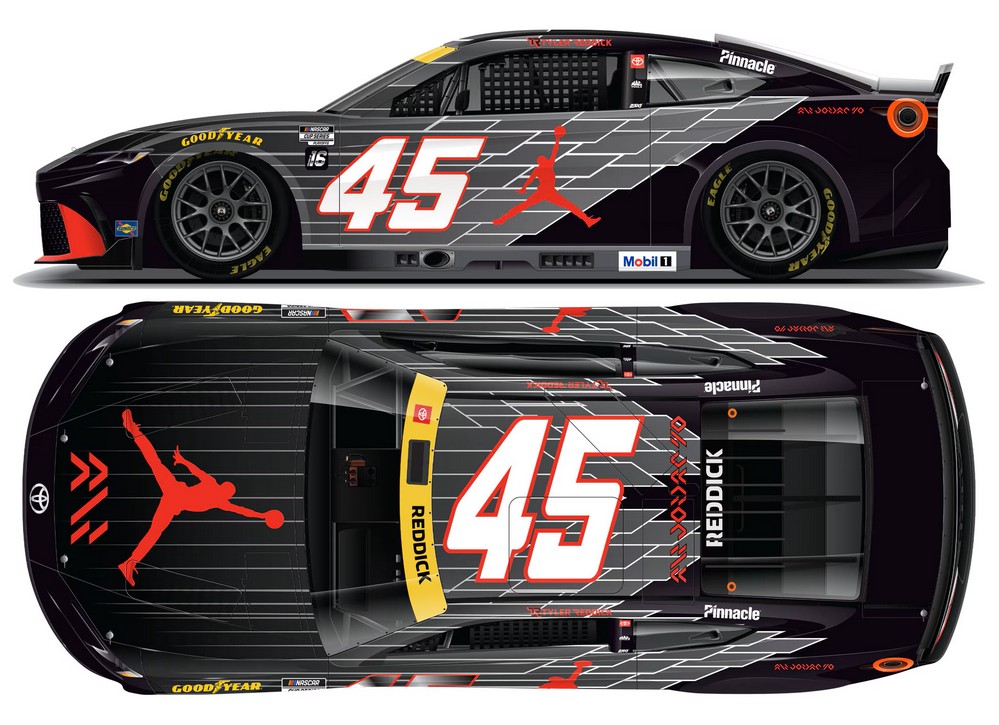 2025 Tyler Reddick #45 Jordan Brand AJ40 1/24 Diecast