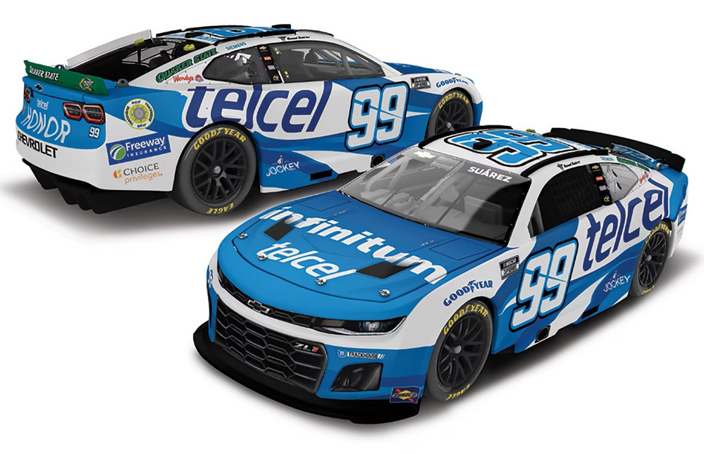 2025 Daniel Suarez #99 Telcel 1/24 Diecast