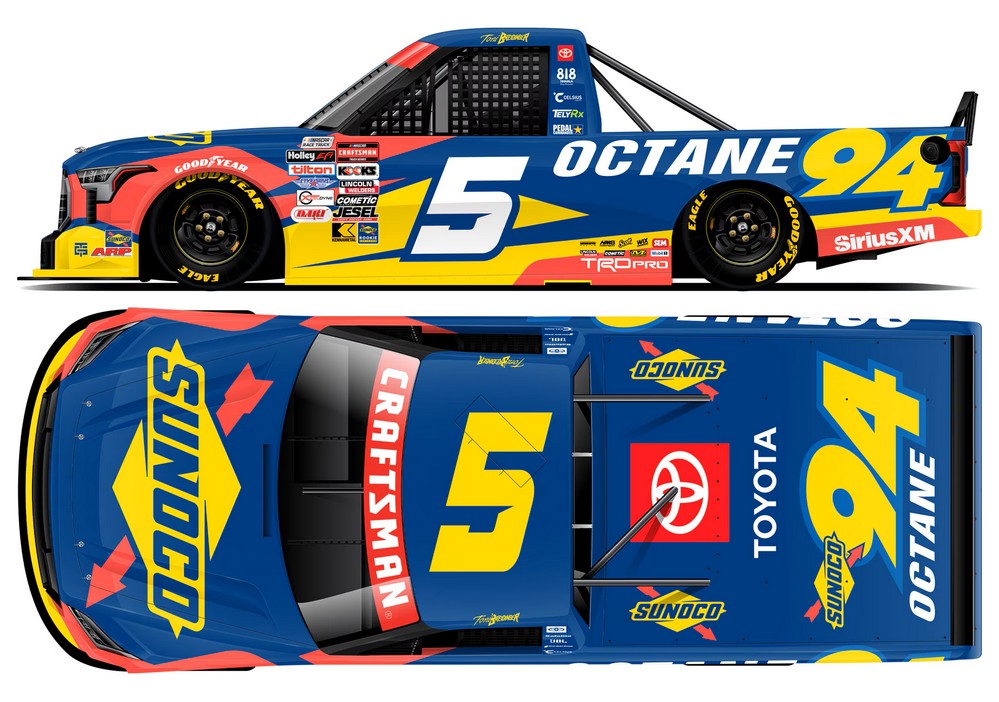 2025 Toni Breidinger #5 Sunoco Truck 1/24 Diecast