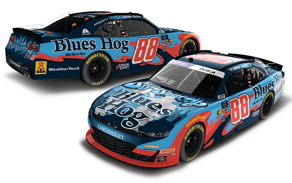 2025 Connor Zilisch #88 Blues Hog 1/24 Diecast