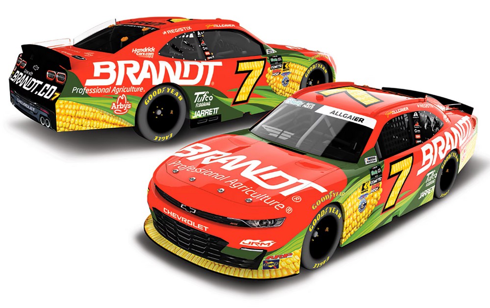 2026 Justin Allgaier #7 BRANDT 1/64 Diecast