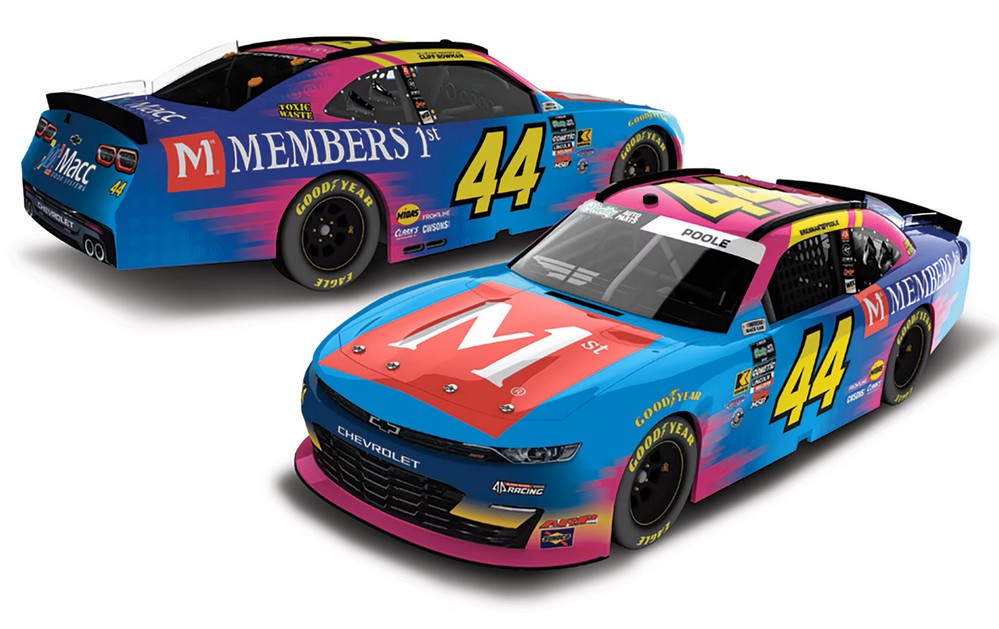 2026 Brennan Poole #44 Members 1st 1/24 Diecast